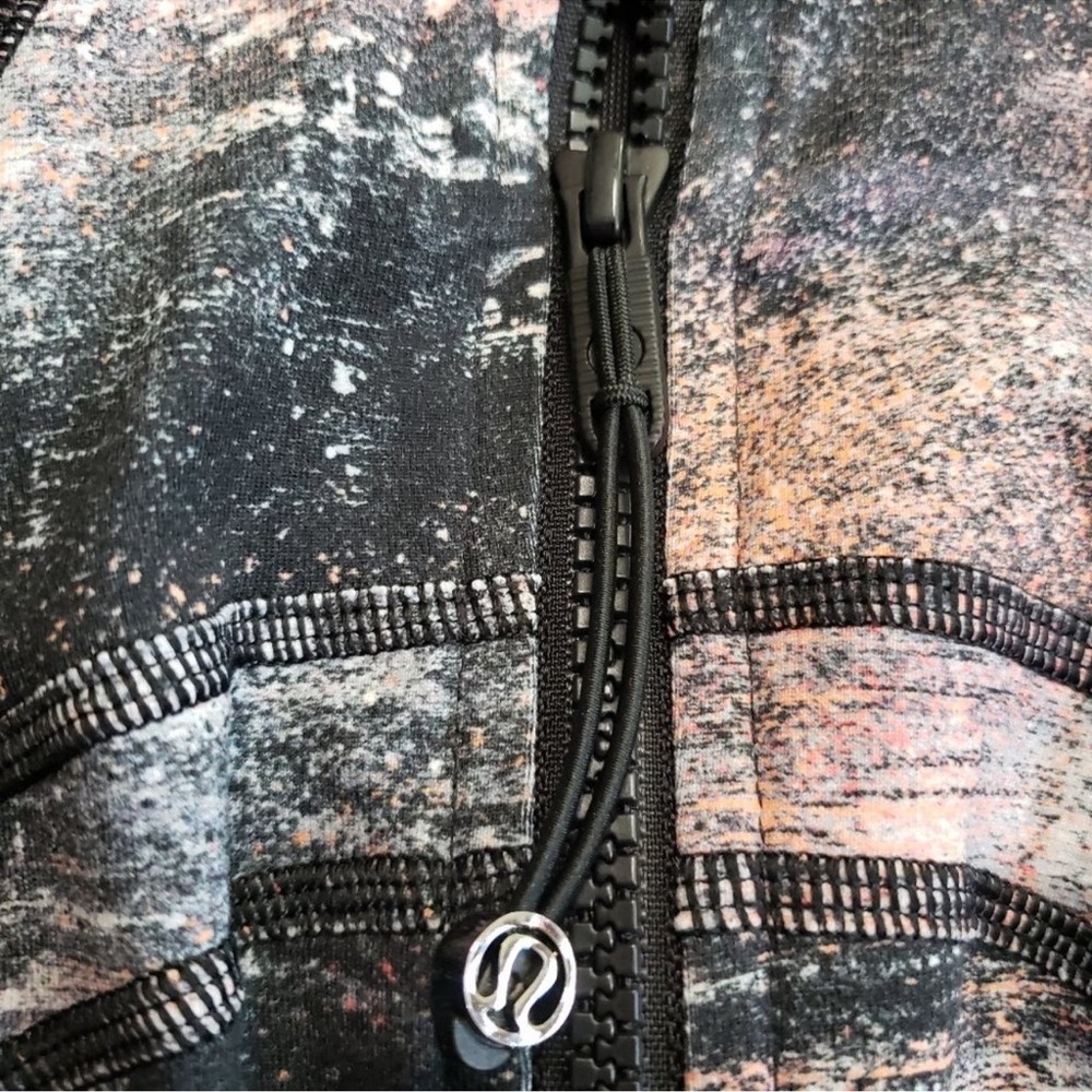 Lululemon Define Jacket Azurite Poppy Coral Multi size 6 - Picture 5 of 7